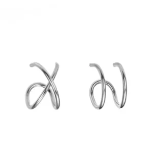 Pendientes de Clip de acero inoxidable para mujer