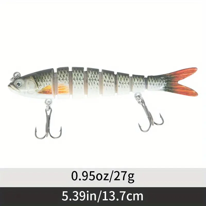 Pesca Multisección 13,7 Cm 27 G Cebo Biónico Duro Cebo Multisección - Imagen 2