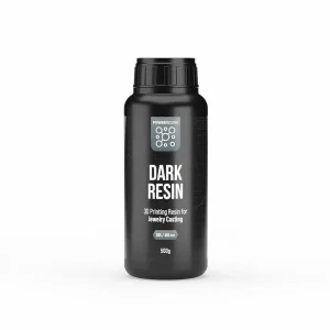 POWERRESINS Resina moldeable para impresión 3D oscura para joyeria
