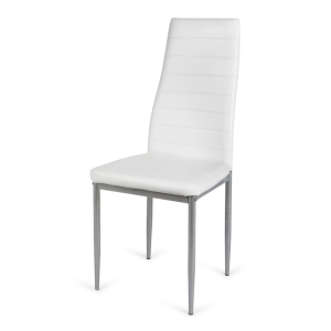 Importa Juego 6 Sillas de Comedor Modelo Oviedo – Blanco, Gris, Negro – Muebles y Electrodomesticos Contreras