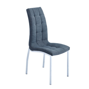 Importa Juego 4 Sillas San Sebastian Tela LIDO– Piedra o Gris – Muebles y Electrodomesticos Contreras