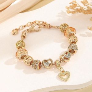 Shein 1 Pieza Pulsera De Cuentas De Bricolaje Con Diseño Minimalista