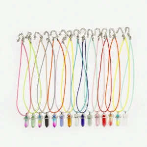 SHEIN 15 piezas/set Collar de moda colgante geométrico para mujeres