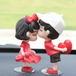 SHEIN 2 piezas de adornos para coche con diseño de figura