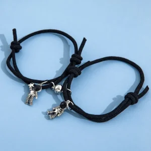 Shein 2 piezas Pulsera astronauta accesorio