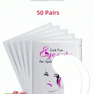 SHEIN 50 pares de parches de injerto para extensiones de pestañas, para protección y aislamiento