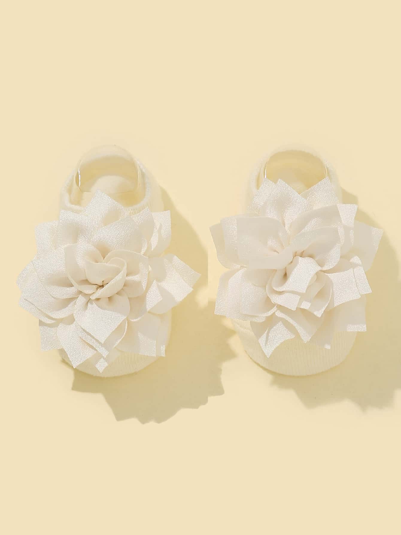 Shein Bebé 1 par Calcetines con diseño floral