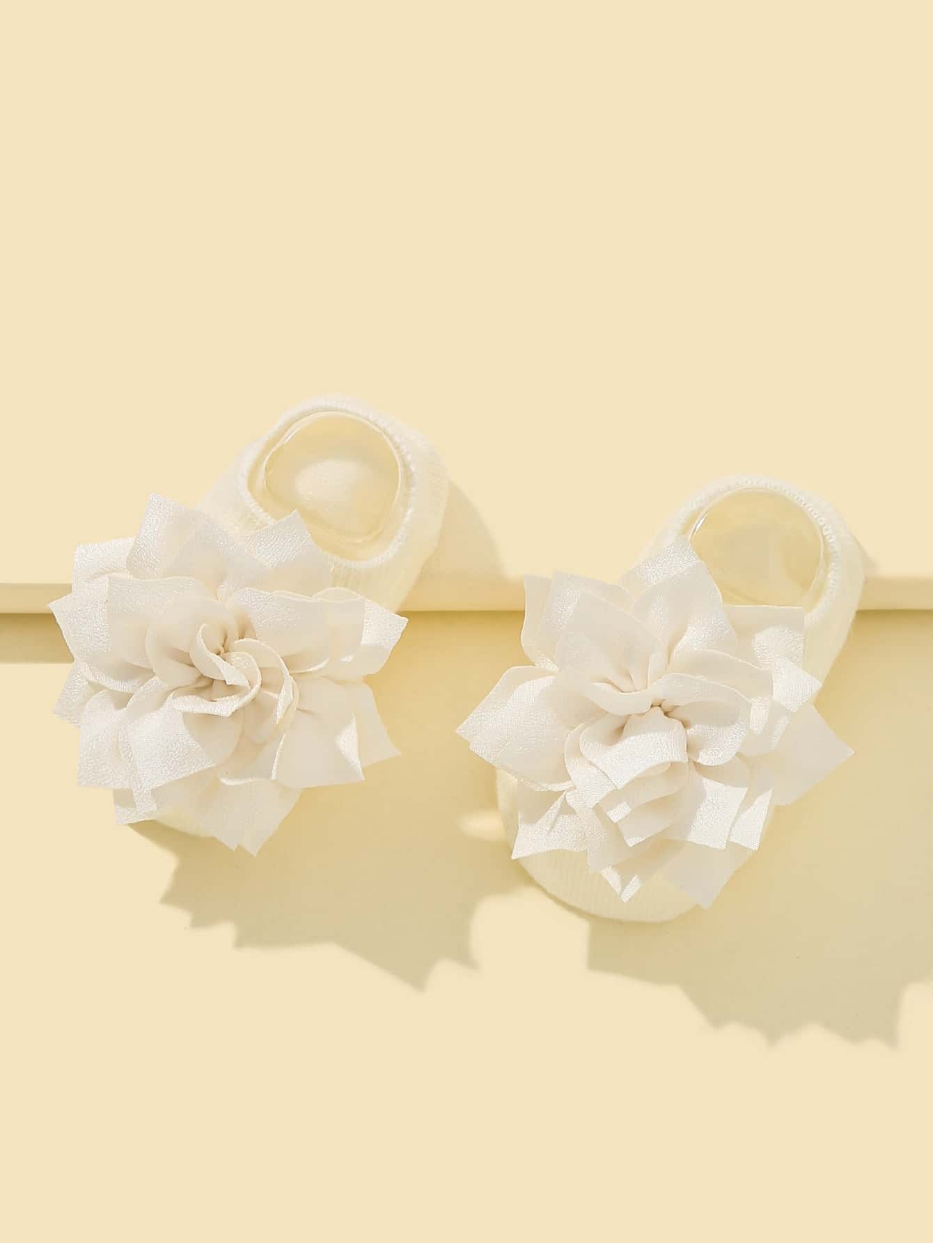 Shein Bebé 1 par Calcetines con diseño floral - Imagen 3