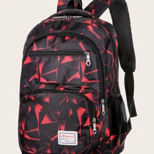 Shein Bolso de escuela grande y de moda de 3 piezas con estuche para lápices, bolso de mano y mochila escolar