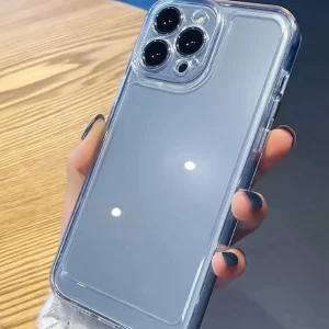 Shein Funda transparente para teléfono compatible con iPhone 13 Pro Max