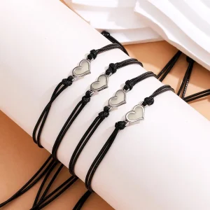 Shein  Set de 4piezas/piezas Pulsera de tejida