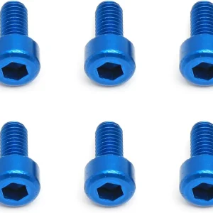 Team Associated Equipo de fábrica de aluminio 8560 M3X6 SHS, 10 piezas