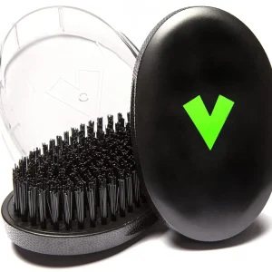 Veeta Superior Wave Brush - Cepillo de onda de palma para hombres 360