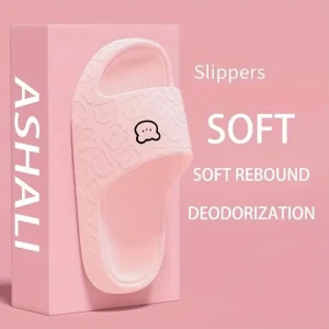 Zapatos de ducha para mujer, transpirables, suaves y cómodos, ideales para uso doméstico