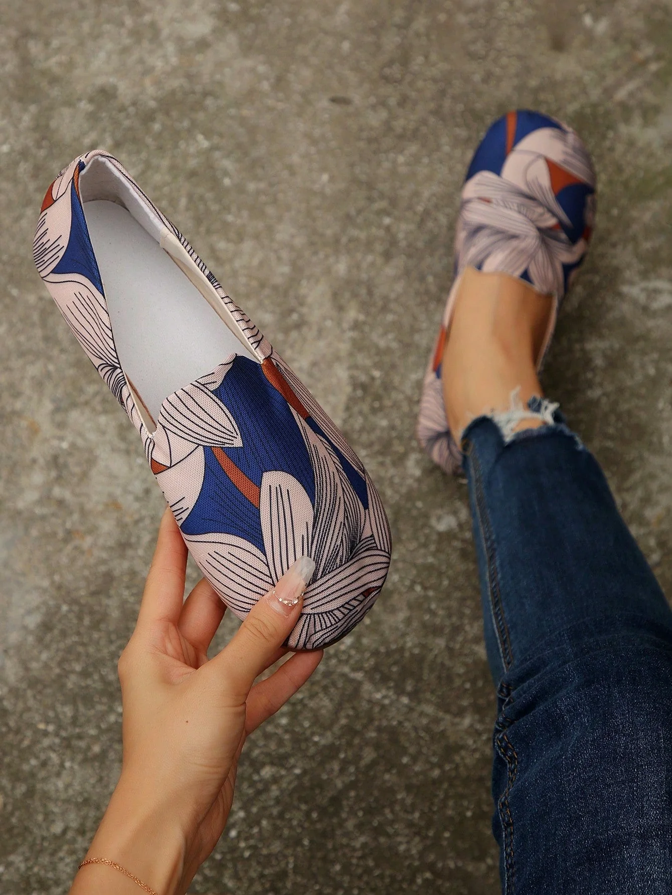 Zapatos de lona suaves antideslizantes para mujeres de mediana edad y ancianas - Imagen 4